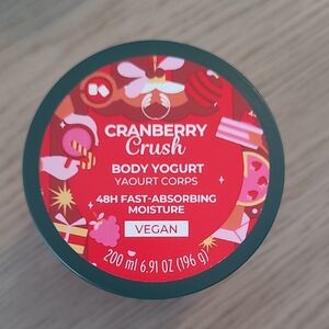 The Body Shop Cranberry Crush Body Yogurt - Red